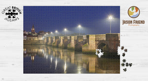Berwick Old Bridge, Berwick Upon Tweed, Northumberland, 1000 Piece Jigsaw Puzzle
