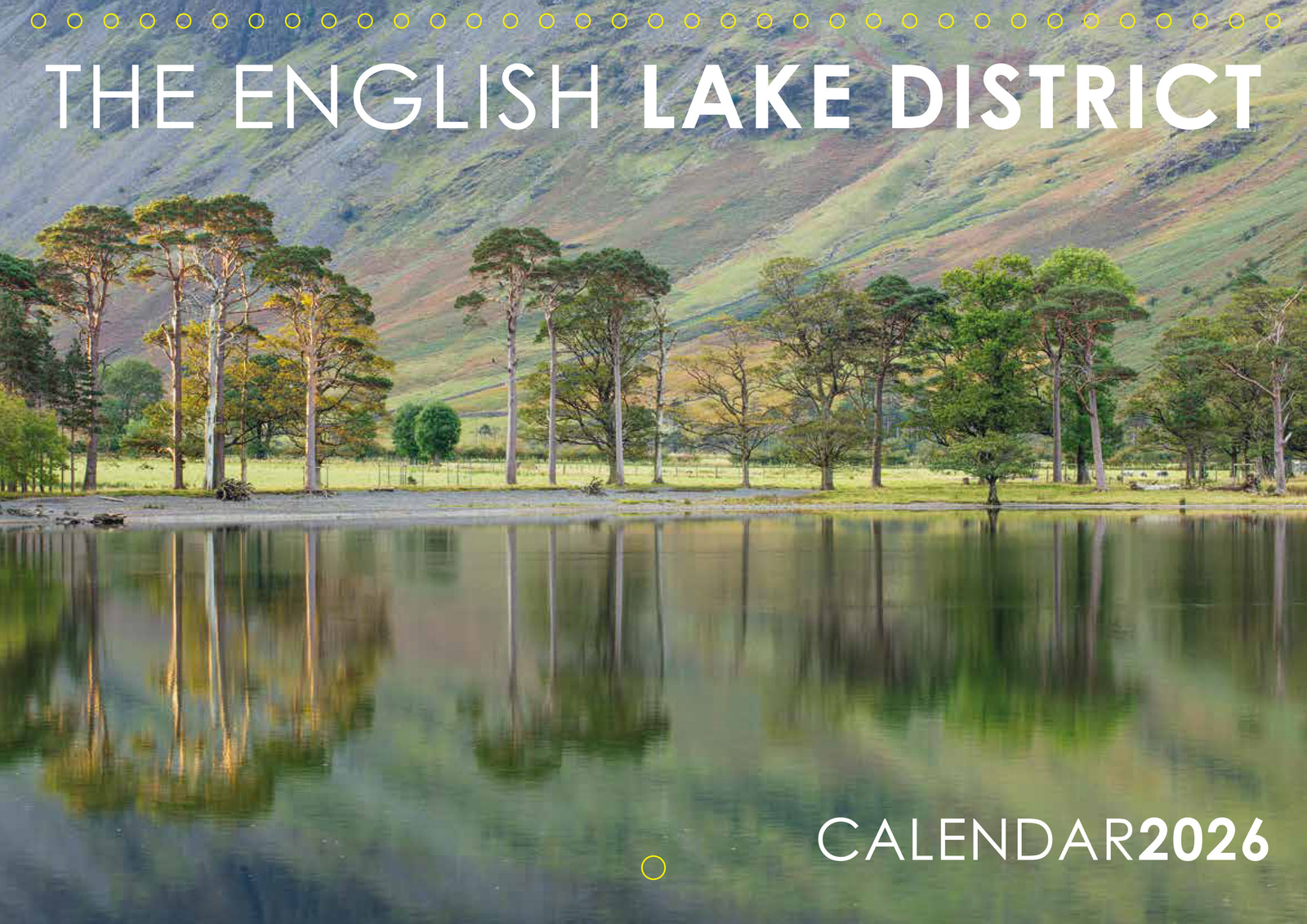 The English Lake District 2026 Wall Calendar