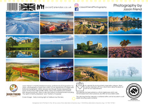 North-East England Wall Calendar