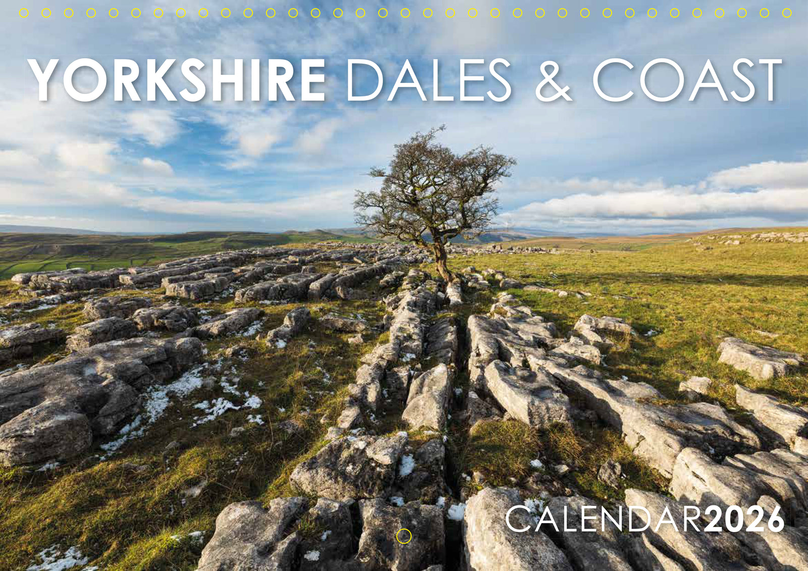 Yorkshire Dales & Coast 2026 Wall Calendar