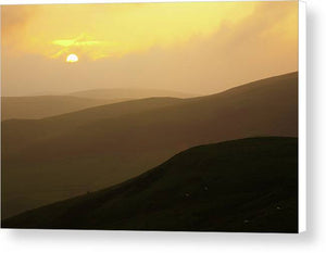 Cheviot Hills, Northumberland Canvas Print