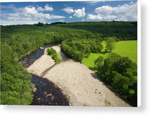 River South Tyne, Northumberland Canvas Print
