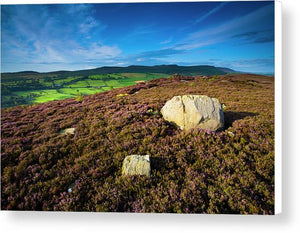 Rothbury Terraces, Northumberland Canvas Print
