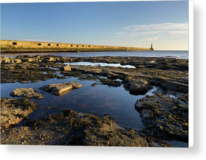 The Pier, Tynemouth Canvas Print