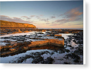 Old Hartley, Whitley Bay Canvas Print