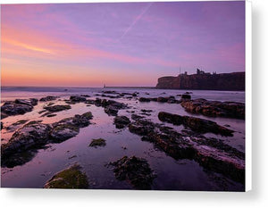King Edward's Dawn, Tynemouth Canvas Print