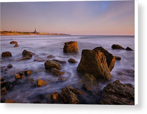 Sharpness Point, Tynemouth Canvas Print